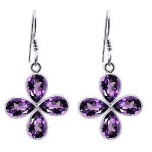 Jewelry amethyst gemstone