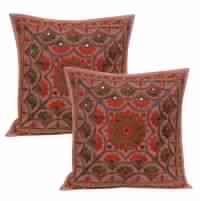 Hand Embroidered Cushion Covers