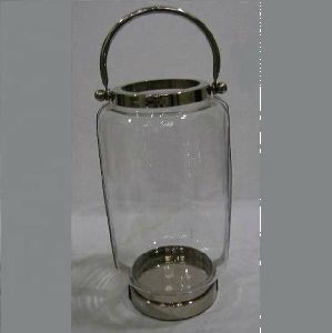 Stainless Steel Glass Lantern