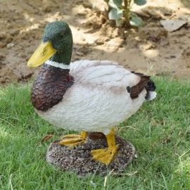 Wonderland Green Duck 2 Home & Garden statue