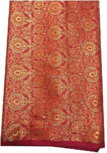 Brocade Material Jacquard Work Crisp Hand Feel Polyester Fabric