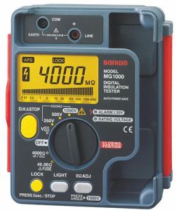 DIGITAL INSULATION RESISTANCE TESTER MG1000