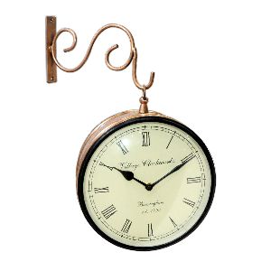 Antique handmade wall clock