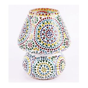 Mosaic colourful traditional Table Lamp