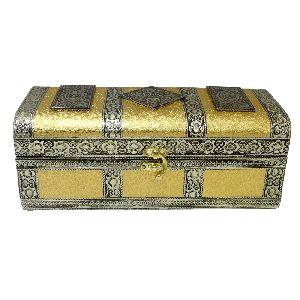 Rezin golden jewellery and bangles storage box