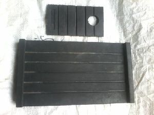 Railway Grooved Rubber Pad