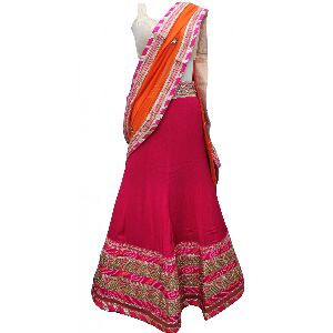 BANDHINI GEORGETTE TRADITIONAL LAHANGA