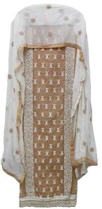 ELEGANT KHADI COTTON EMBROIDERED SUIT