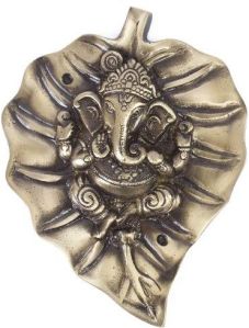 BRASS GANESHA WALL HANGING