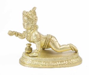 BRASS LADOO GOPAL sculpture