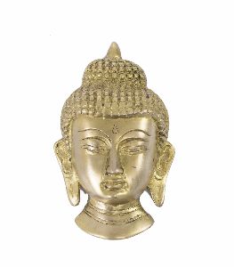 BRASS LORD BUDDHA WALL HANGING