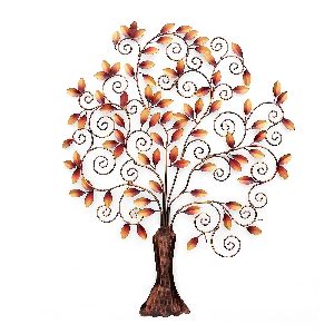 IRON/METAL HANDICRAFT WALL DECOR TREE OF KNOWLEDGE/WISDOM