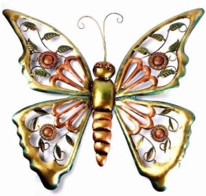 METAL WALL DECOR BUTTERFLY