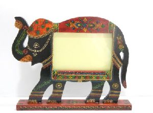 WOODEN ELEPHANT FRAME