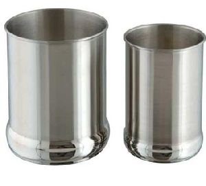 STAINLESS STEEL KITCHEN HAMMERED CANISTER