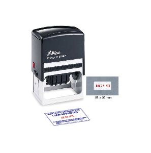 Shiny Self-Inking Dater Acrylic Stamps
