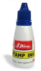 SHINY Stamp Office Stamp Pad Blue 1 Oz Reinking Inks