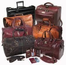 Leather Luggage Bags