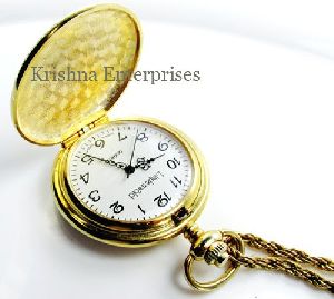 Nautical Brass Pocket Watch