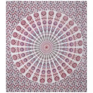 Jaipur Textile Hub Indian Traditional Print Mandala Tapestry 85100 Inch