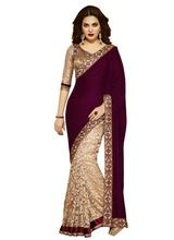 Embroidered Sarees With Blouse