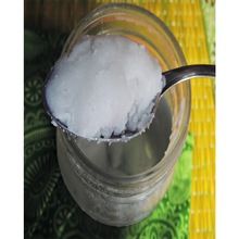 Compressed coconut oil