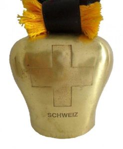 Swiss Cow Bell Brass Finish Home Decor 7