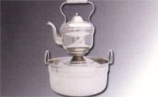 WASHING BOWL WITH KETTLE