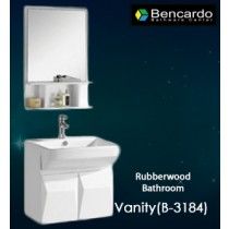 Rubber Wood Bathroom Vanity