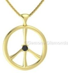 Peace Sign Pendant