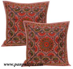 Bohemian Embroidered Cushion Covers