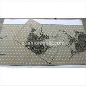 Star Printed Deers Group Printed Table Runner