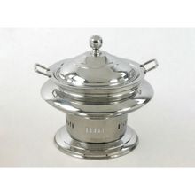 stainless steel serving dish
