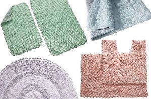 Pastel Collection Bath Rugs