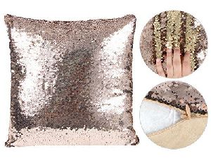 sequin cushion cover