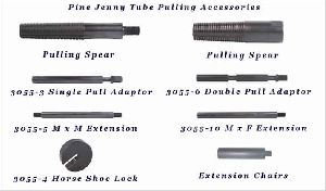 PINE JENNY STYLE TUBE PULLING SYSTEM INCLUDING ACCESSORIES