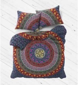 BADMERI MANDALA DUVET COVER WITH PILLOWCASE