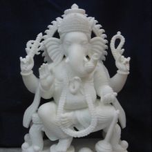 Ganesha-marble-statues