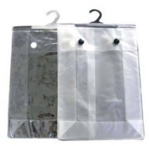 PVC Hook Button Hanger Bag