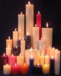 Scented Pillar Candles