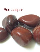 Tumbled Red Jasper Agate Stone