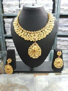 Kundan Set, Chain, Bracelet Gold DIamond