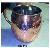 Copper Metal Antique Finish Beer Mug