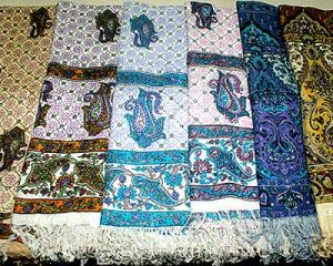 Rayon-pashmina stoles