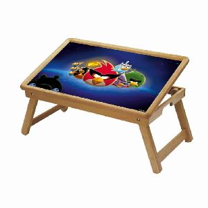 Multipurpose Foldable Wooden Study Table