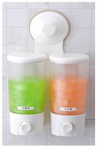 Suction Double Liquid Soap Dispenser