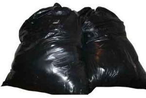 Black Dustbin Garbage Bags