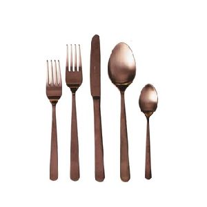 Silver spoon and fork tastig spoon