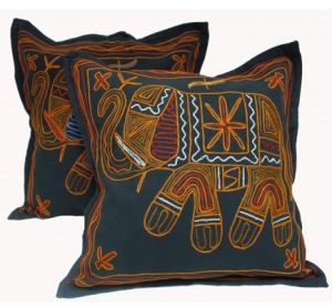 ELEPHANT THROWS PILLOW CASES TOSS CUSHION COVERS