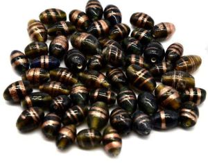 Oval Plastic Beads